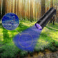12 LED UV Flashlight Purple Ultraviolet Torch for Detection or Cleaning Use