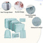 Packing Cubes for Suitcase Waterproof Travel Organizer Bags Set