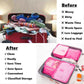 6pcs Travel Packing Cubes for Luggage Organization & Storage