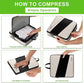 6pcs Compression Packing Cubes Set for Travel Organization