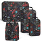 Compression Packing Cubes with Shoe Bag Foldable Luggage Storage Organizer