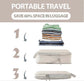 6pcs Packing Cubes Set Compression Bags & Organizers for Travel Suitcases