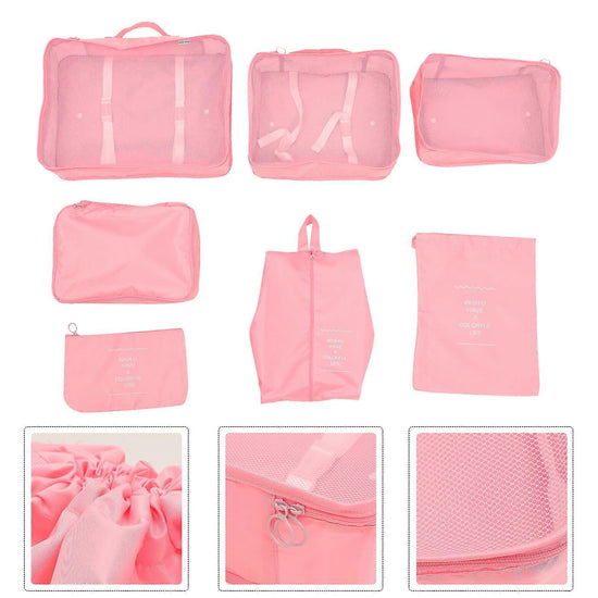 7pcs Packing Cubes Set Travel Organizer Bags for Luggage & Accessories