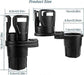 1pc Adjustable Universal Car Cup Holder - Multifunctional Drink Organizer