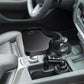 2-in-1 Multifunctional Car Cup Holder - Dual Drink Organizer Black Durable Plastic