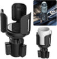 Adjustable Car Cup Holder Expander - Adapter Fits 2.95in Bottles or Cups