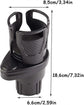 360 Rotatable Car Drink Holder - Multifunctional Cup Organizer for Vehicle Use