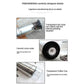 Electric Coffee Grinder - Adjustable Stainless Steel Blade Grinder for Coffee Beans