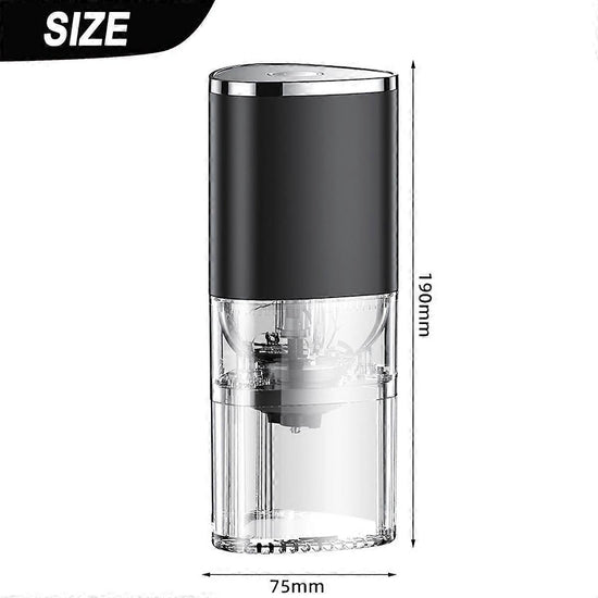 Electric Burr Coffee Grinder - Mini Cordless Coffee Bean Grinder for Home & Travel