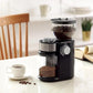 220V Flat Wheel Electric Burr Coffee Grinder Machine - High Efficiency Mill