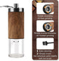 Manual Coffee Grinder - Ceramic Burr, Adjustable Grind Levels for Drip & Espresso