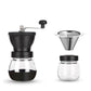 Ceramic Bean Coffee Grinder - Kitchen Manual Grinder with Compact Design