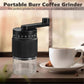 Hand-Crank Coffee Grinder - Small Manual Bean Grinder with Vintage Design