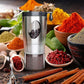 Manual Coffee Grinder - Foldable Hand Crank, Stainless Steel, Adjustable, Portable