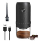 Electric Coffee Grinder - Rechargeable Coffee Mill, Compact Grinder for Office & Travel