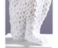 Abstract Thinker Statue Waterproof Resin Artistic Inspiration Thinker Sculpture Patio Decor-White