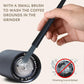 Manual Coffee Grinder - Adjustable Stainless Steel Hand Crank Coffee Mill, Portable