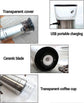 Electric Coffee Grinder - Portable Automatic Bean Grinder for Coffee & Spices