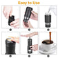 Manual Coffee Grinder - Hand Capsule Coffee Maker & Seasoning Grinder Combo Tool