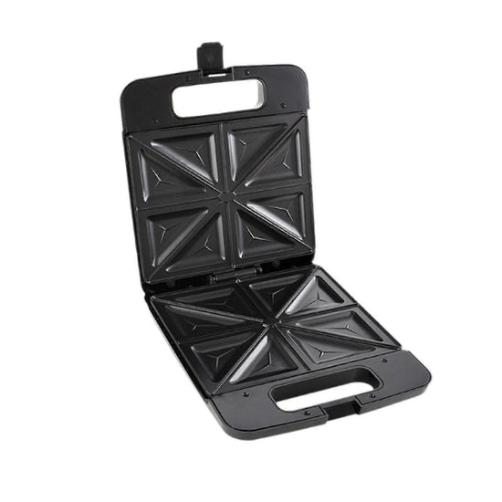 Triangle Waffle Maker with Handle - Portable Nonstick Waffle Iron for Home & Restaurant