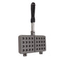 Manual Waffle Maker - Double Nonstick Aluminum Alloy Waffle Mold for Hash Browns, Pancakes