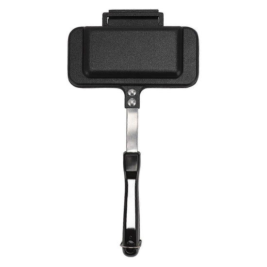 Stovetop Waffle Pan - Portable Nonstick Aluminum Waffle Maker for Family Breakfast (Type A)