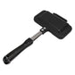 Stovetop Waffle Pan - Portable Nonstick Aluminum Waffle Maker for Family Breakfast (Type A)