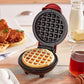 WXH Mini Waffle Maker - Electric Nonstick Round Waffle Grill Machine, Compact Design