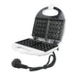 750W Mini Waffle Maker - Nonstick Aluminum Alloy Waffle Iron for Breakfast, Easy to Use