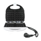 750W Mini Waffle Maker - Nonstick Aluminum Alloy Waffle Iron for Breakfast, Easy to Use