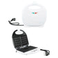 750W Mini Waffle Maker - Nonstick Aluminum Alloy Waffle Iron for Breakfast, Easy to Use