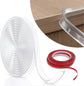 6m Corner Protector Roll - Self-Adhesive Babies Table Edge & Corner Guard Strip, Clear Silicone
