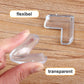 20pcs Transparent Babies Table Corner Protectors - Thickened Furniture Guards for Babies