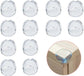 12pcs Babies Corner Protectors - Reinforced Transparent Table Corner Guards for Home security