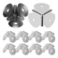 10pcs Metal Box Corner Protectors - Loudspeaker & Cabinet Corner Guards, Angle Cover