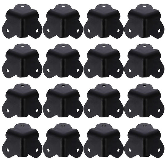 16pcs Metal Speaker Corner Protectors - Rounded Cabinet Box Edge Guards