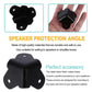 16pcs Metal Speaker Corner Protectors - Rounded Cabinet Box Edge Guards