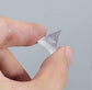 100pcs Triangle Clear Anti-Dust Corner Protectors - Decorative Edge Guards for Drawers