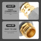 2pcs Garden Hose Repair Kit - Hose Connectors and End Replacement Fittings Set