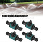 4pcs Garden Hose Connectors - Repair Fittings for Water Hose Ends