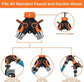 2-Way Garden Hose Splitter - Brass Hose Valve Splitter for Outdoor Watering System