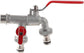 Garden Hose Faucet Adapter - Dual Outlet Tank Connector for Hose Attachment