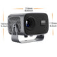 A10 Portable 4K Projector - Smart Video Projector for Home opera