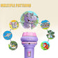 2-in-1 Flashlight Slide Projector with 32 Image Patterns, Battery Operated Torch