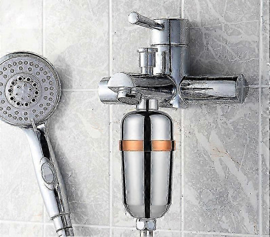 15-Level Shower Bath Water Filter with Filter Element for Bathroom Use