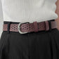 Adjustable Vintage Wide Leather Belt for Jeans, Fashion Accessory