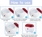 Mini Ultrasonic Jewelry Cleaner for Accessories & Small Instruments