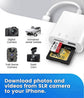 SD Card Reader for iPhone/iPad, Plug and Play Game TF Card Reader (Only Reader)