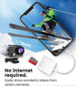 SD Card Reader for iPhone/iPad, Plug and Play Game TF Card Reader (Only Reader)