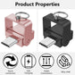Micro USB 2.0 Card Reader, Aluminum Adapter for PC/Laptop